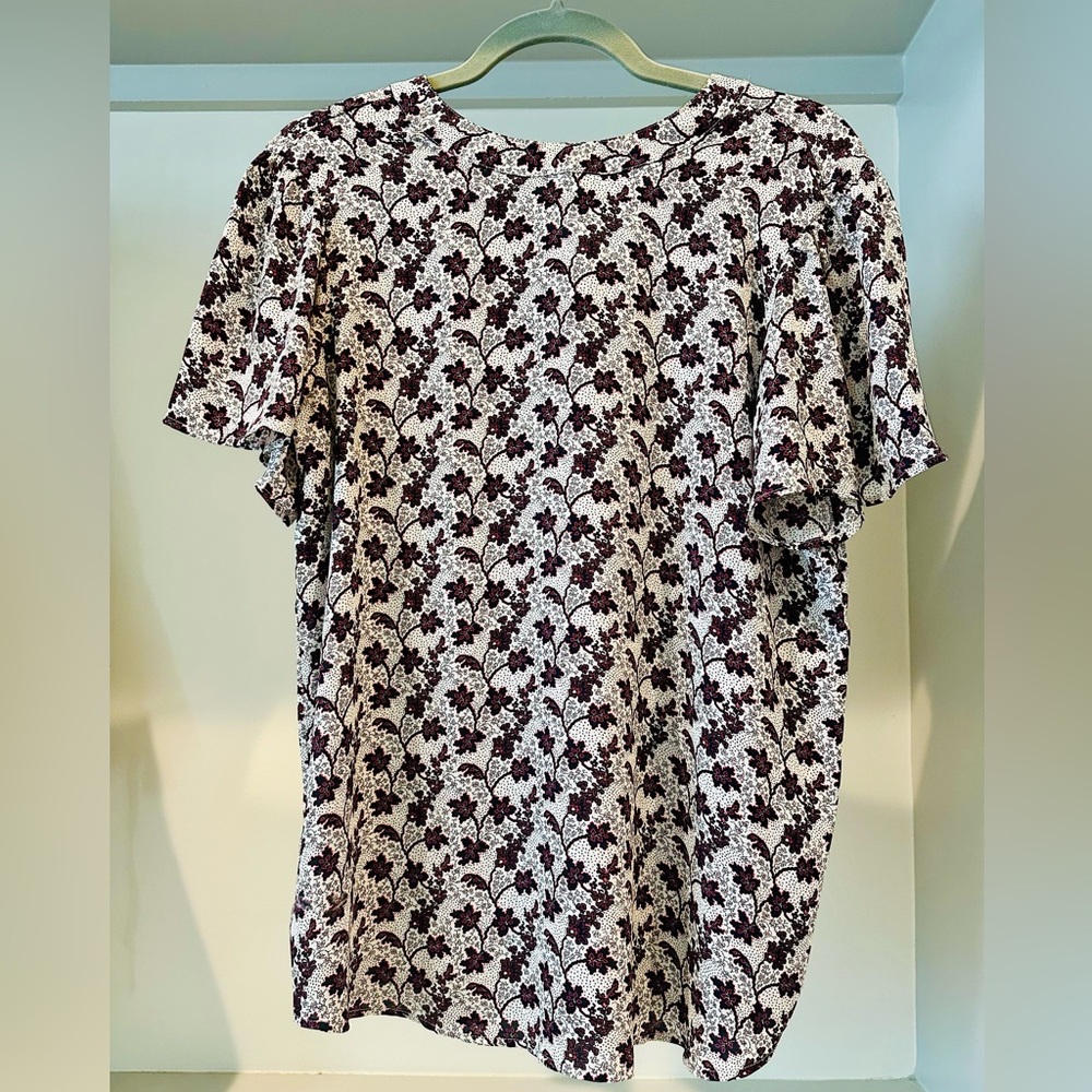 LOFT Short Sleeve Blouse